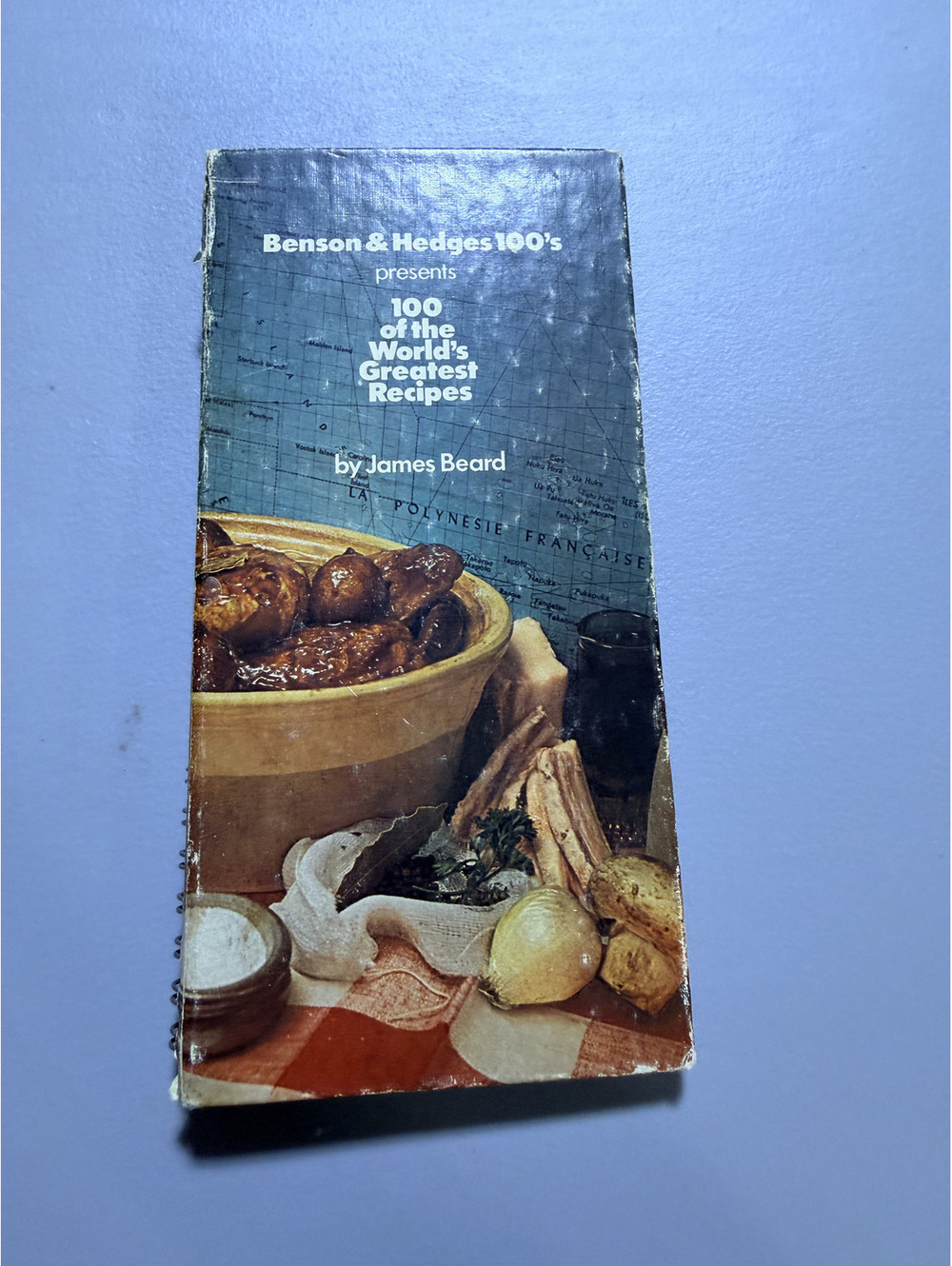 100 of the Worlds Greatest Recipes James Beard 1974 Benson & Hedges Spiral Book